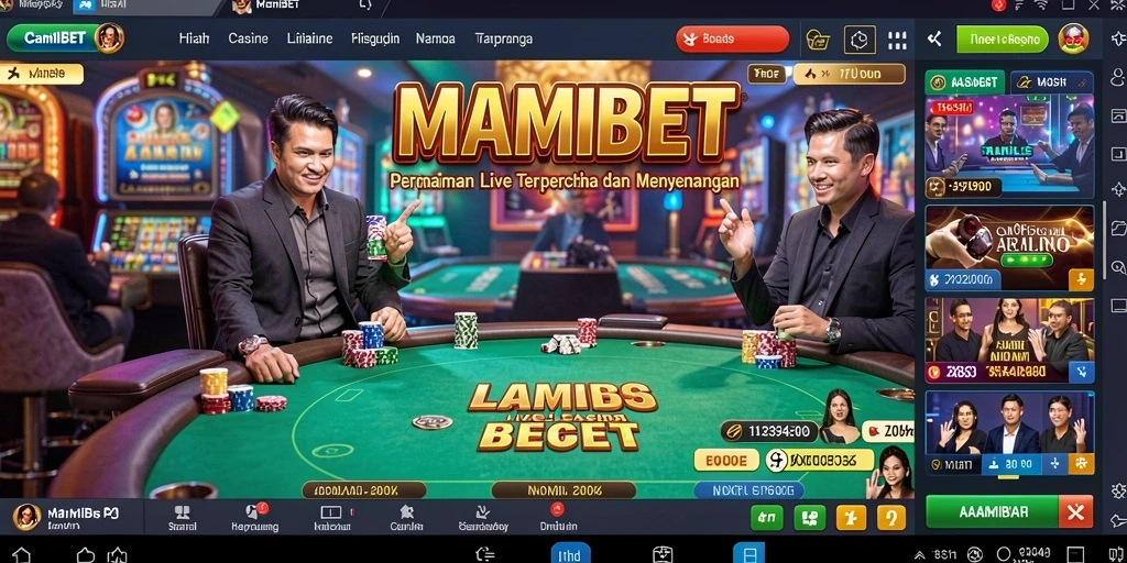 Tampilan gameplay MAMIBET yang menarik dan interaktif.
