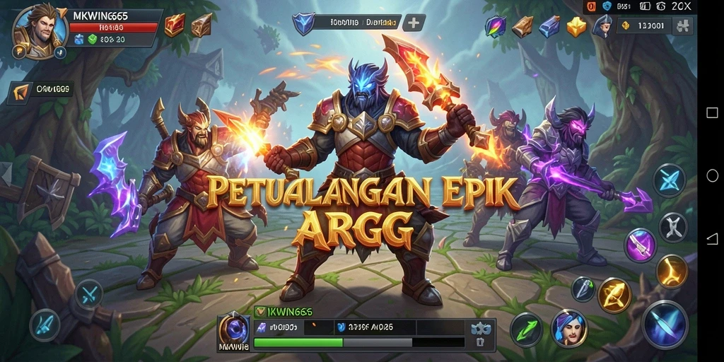 Tampilan gameplay <strong>MKWIN666</strong> yang menampilkan aksi seru dan animasi halus.