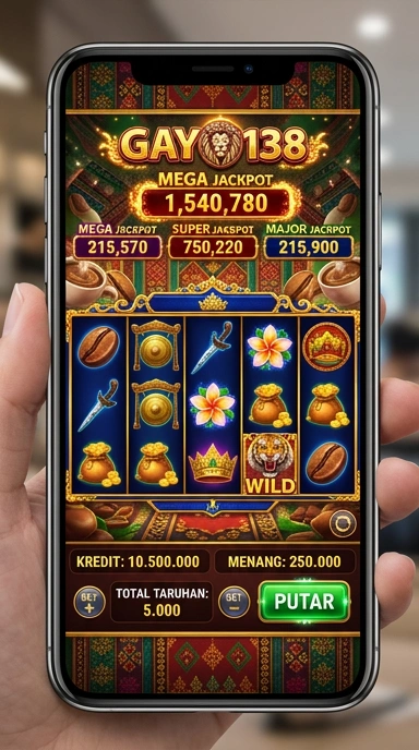 Screenshot fitur pencarian yang memudahkan pengguna gayo138.